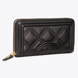 Tory Burch Fleming Soft Zip Continental Wallet
